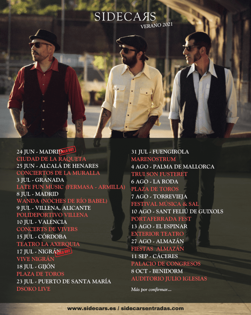 sidecars gira verano