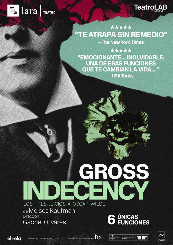 obra gross indecency teatro lara