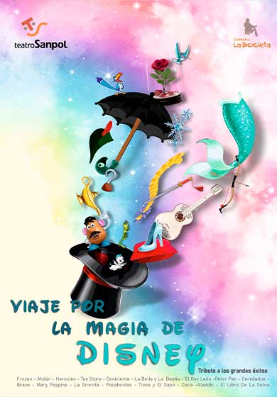 musical Viaje por la magia de Disney. Tributo a los grandes éxitos