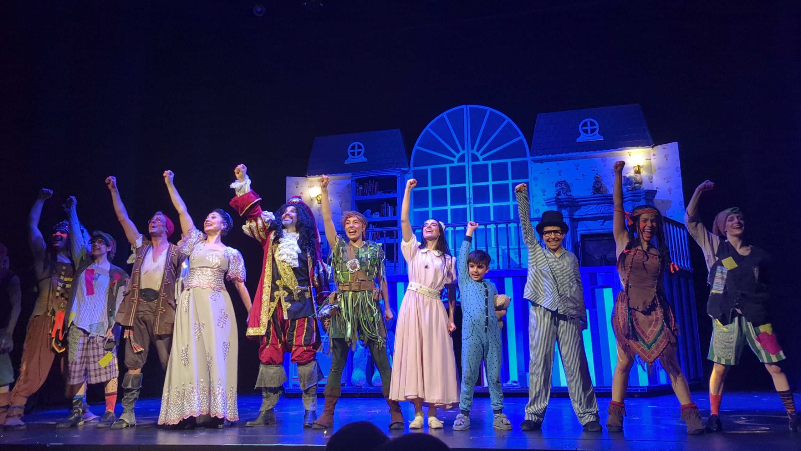 Elenco musical Peter Pan Madrid