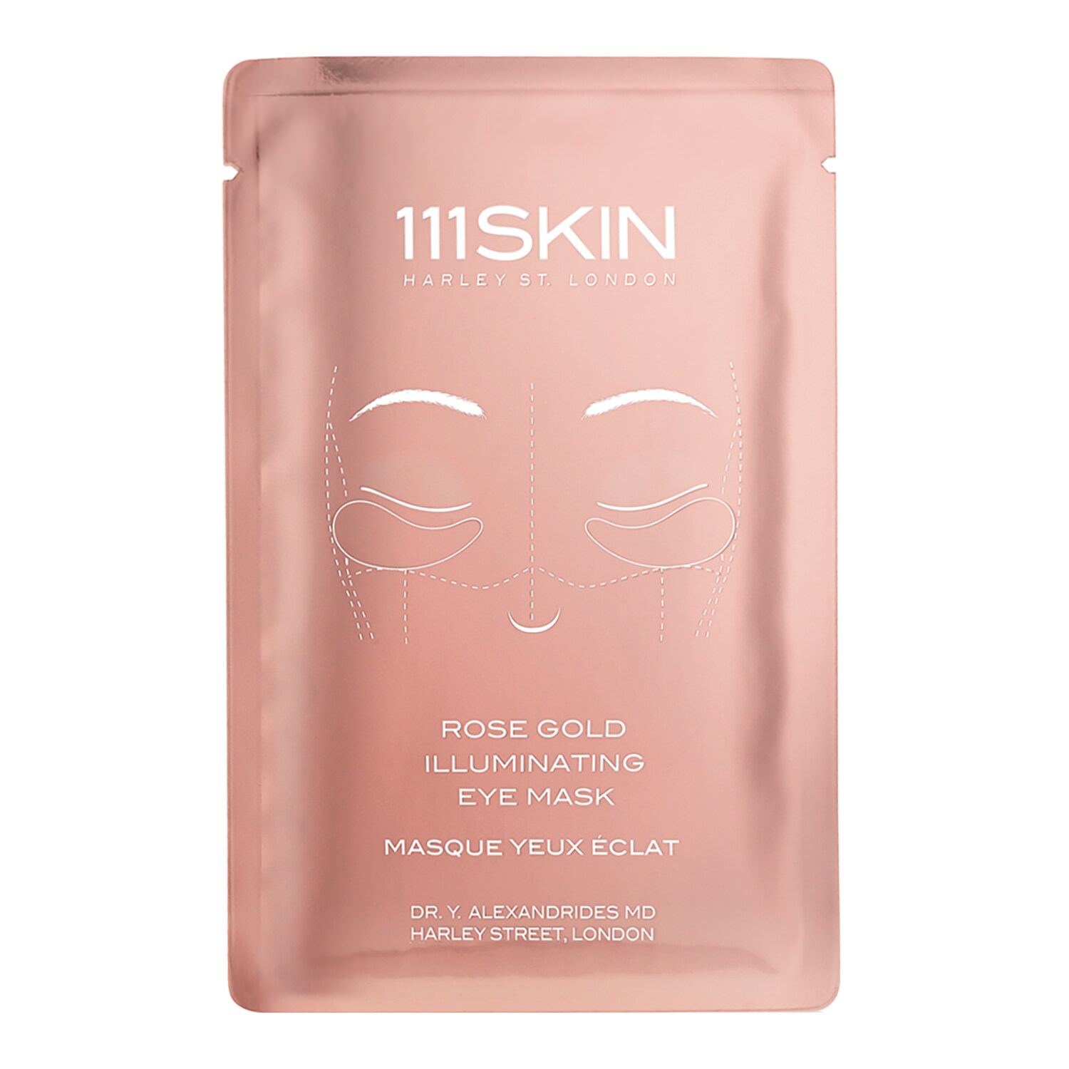 Rose Gold Illuminating Eye Mask Single de 111Skin