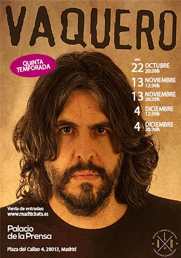 cartel espectaculo Vaquero