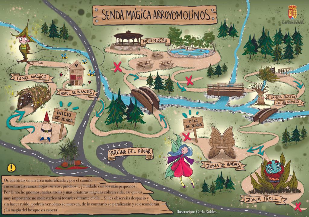 Senda magica arroyomolinos madrid